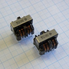 Дроссель синфазный гибридный 2X3.5mH  2X240uH 300VAC 1A, секторная намотка