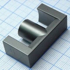 Сердечник ферритовый ETD39 P3 39,2х21х12,5мм без зазора, Al-3240nH комплект 2шт