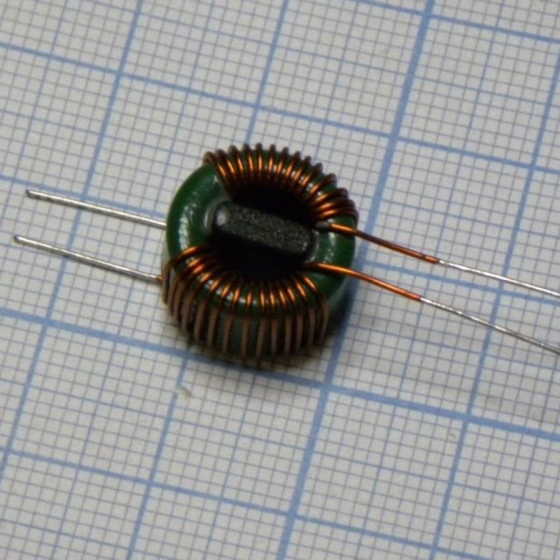 Дроссель 4A/68uH для импульсных источников питания. Открытого типа 24x11mm.
