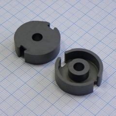 Сердечник чашечный D-25.5mm, H-16.1mm, POT, мат-л P3, пара
