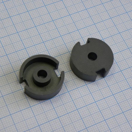 Сердечник чашечный D-22mm, H-13.4mm, POT, мат-л P3, пара