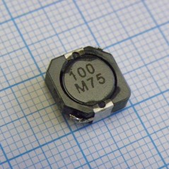 Силовая SMD индуктивность 10мкГн ±30% 4.48A 0.026Ом c магнитным экраном