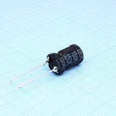Радиальная индуктивность 15uH 6.5A 31mOhm DCR p-6.5mm