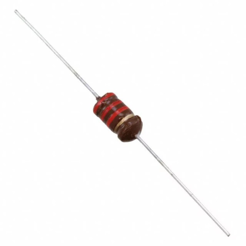 RF Choke Drum Core 1.5mH 5% 100KHz 60Q-Factor Ferrite 300mA 5.4Ohm DCR AXL T/R (6,5x12mm)