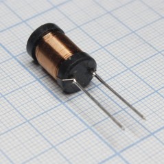 Индуктивность проволочная, радиальная, на ферритовом сердечнике 6.8mH 10% 1KHz 250mA 7Ohm DCR (россыпь)