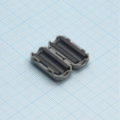 Фильтр на кабель 23х12.8  диаметр кабеля 3-5 мм (USB)