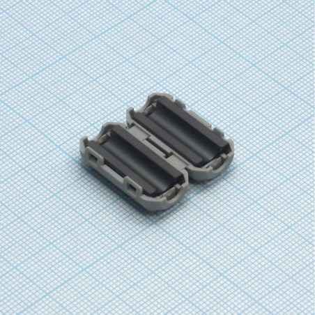 Фильтр на кабель 23х12.8  диаметр кабеля 3-5 мм (USB)