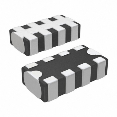 EMI фильтр, сборка из 4-х емкостей 100pF ±20%, 200mA, 25Vdc, 1000Mohm