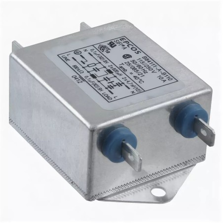 Сетевой фильтр 2x6A/250V, SIFI-A, 2x0.1мкФ (Х2) + 2х4700пФ (Y2), 2х1.8мГн