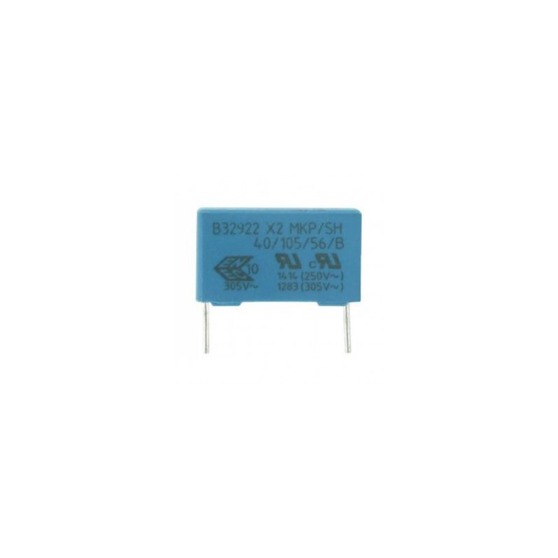 0.068мкФ ±10% 305В~ e:15mm (5x10.5x18mm) max 110°C / X2 class / MKP / bulk помехоподавляющий кондесатор