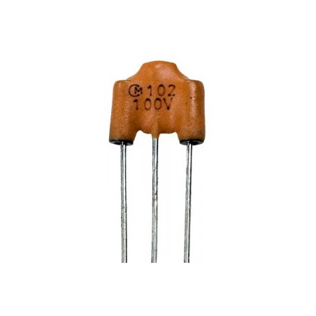 EMI фильтр индуктивно-емкостной 6A 100VDC 1000pF выводной