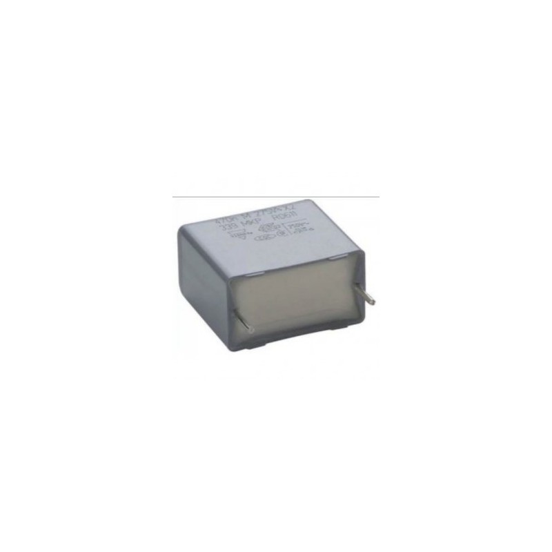 Пленочный конденсатор X2 0,22мкФ 630VDC/310VAC ±20% 17,5х7х13,5мм 110°C