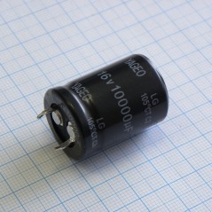 С защёлкиваемыми выводами 16V  10000uF ±20%, стандартные, 2000часов, -40...+105°С