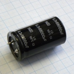 С защёлкиваемыми выводами 6V  68000uF ±20%, стандартные, 2000часов, -40...+105°С