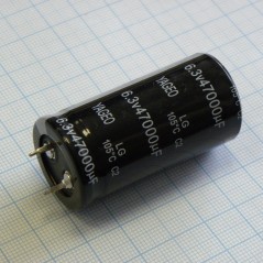 С защёлкиваемыми выводами 6V  47000uF ±20%, стандартные, 2000часов, -40...+105°С
