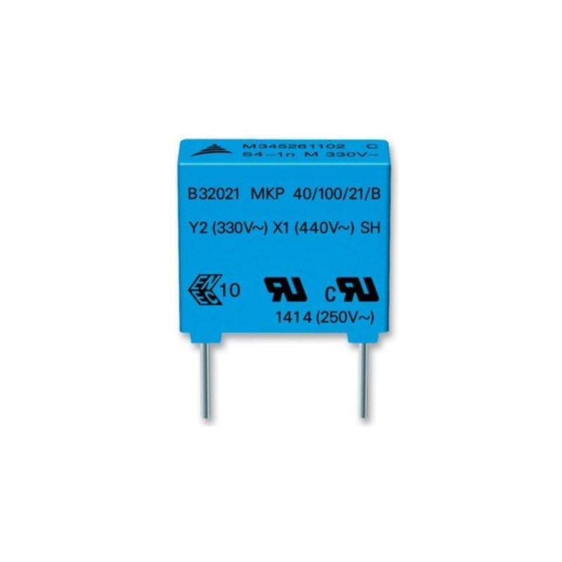 MKP Y2 0.0068мкФ ±20% 300В  (13x5x11mm) e:10mm  110°C (лента в коробке)