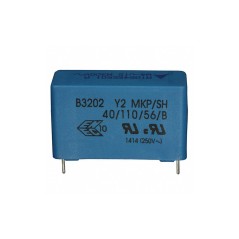 0.22мкФ ±20% 300В e:27.5mm (11x19x31.5mm) max 110°C / Y2 class / MKP / bulk помехоподавляющий кондесатор