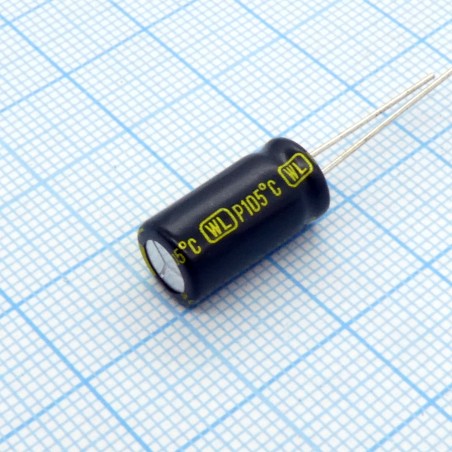 Конденсатор радиальный 680мкФ 16В 8*16 -55°+105°