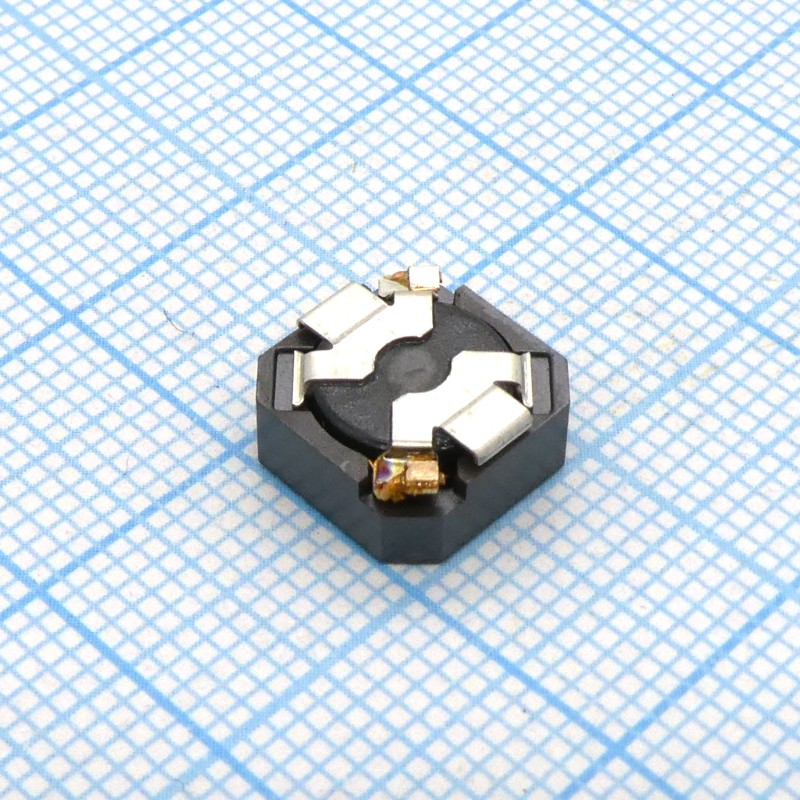 Силовая SMD индуктивность 2.2uH ±20% 6.5A 0.01 Ohm c магнитным экраном