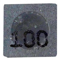 Катушка индуктивности силовая проволочная экранированная 10мкГн ±30% 100кГц 18Q-Фактор феррит 650мА 280мОм по постоянному току л