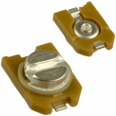 Подстроечный керамический конденсатор 1.4/3pF 100V NPO±300 ppm/C 0% to 50% Top Adj 85C T/R