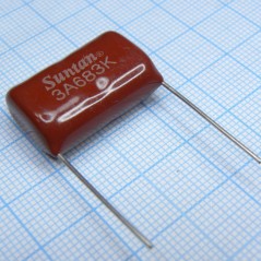 Конденсатор полипропиленовый 1000В 0.068мкФ  ±10%  +85°C