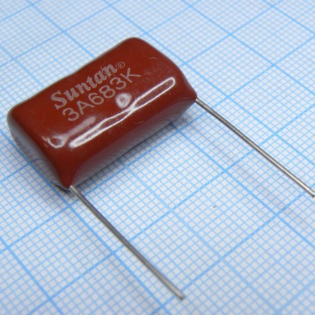 Конденсатор полипропиленовый 1000В 0.068мкФ  ±10%  +85°C