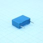 Cap Film 0.1uF 630V PP 10% (18 X 7 X 12.5mm) Radial Plastic Rectangular Can 15mm 110C Automotive Bul