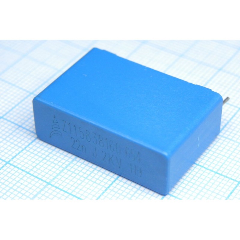 MKP 0.022uF 2000V DC 700V AC 5%  /// RM27,5 mm 2-pin 11 x 21 x 31,5 (WxHxL) станд корпус 110*C BOXED /// общего назначения высок