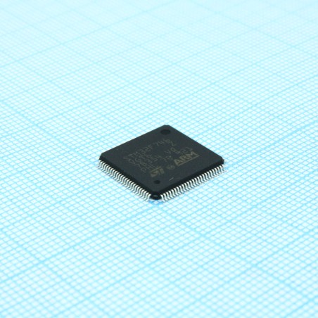 Микроконтроллер STMF 32-бит ядро ARM Cortex M7 RISC 1024кБ Флэш-память 1.8В/2.5В/3.3В