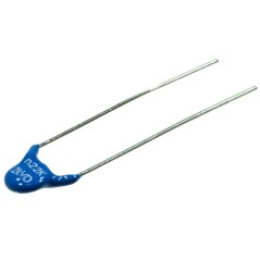 Cap Ceramic 220pF 2000V K2000 10% (7 X 3mm) Radial 7.5mm 85C Bulk