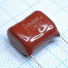 Конденсатор полипропиленовый 1000В 0.022мкФ  ±10% 19x10.5x15.8мм +85°C