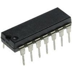 Микроконтроллер Microchip 1024 x 14 - ППЗУ/64-ОЗУ  128-ЭППЗУ 8-АЦП 10 разрядов 12 портов ввода-вывода  2 таймера + компаратор + 