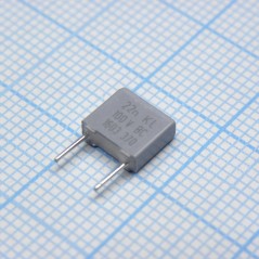 Пленочный конденсатор 0,022мкФ 100VDC/63VAC ±10% 7,2х2,5х6,5мм 105°C