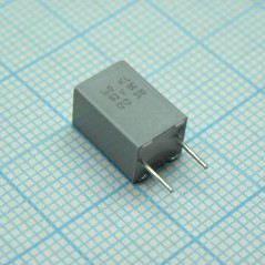 Пленочный конденсатор 1мкФ 63VDC/40VAC ±10% 7,2х6х11мм 100°C