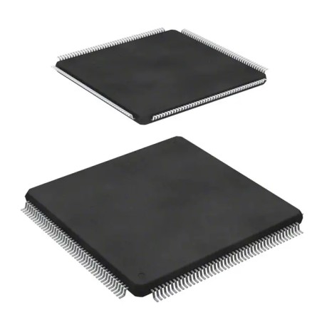 Микроконтроллер STM 32-бит ядро ARM Cortex-M4 MCU+FPU 2мБ Флэш-память/256+4кБ ОЗУ шина USB Ethernet 17 таймеров 3 АЦП 20 портов 