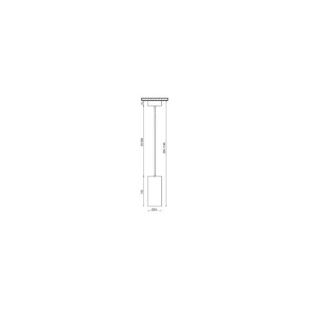 Крепление сменное М6 для светильников VILLY подвесное бронз. SWG PRO 00-00004298