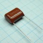 Конденсатор металлоплёночный полиэтилентерефталатный 0.47мкФ 400В ±10% (18х9х15мм) шаг выводов 15мм 85°С россыпь