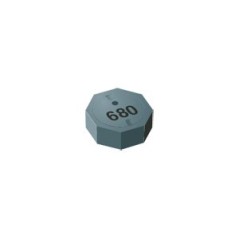 SMD индуктивность проволочная, на ферритовом сердечнике, экранированная 10uH 30% 100KHz 18Q-Factor Ferrite 1.8A 63mOhm DCR T/R