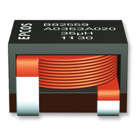Силовая SMD индуктивность 15uH 15.3A 4.95мОм, экранированная, спиральная намотка плоским проводом