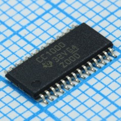 трансивер 300-1000МГц, 76.8kБит/с,  Pвых.макс-10дБм, Uпит-2.1...3.6В