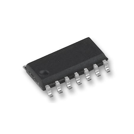 4-х разрядный неинвертирующий транслятор, 14-SOIC