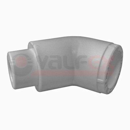 Угол переходной 90град. 32х25 (150/25) сер. VALFEX 10116032Г