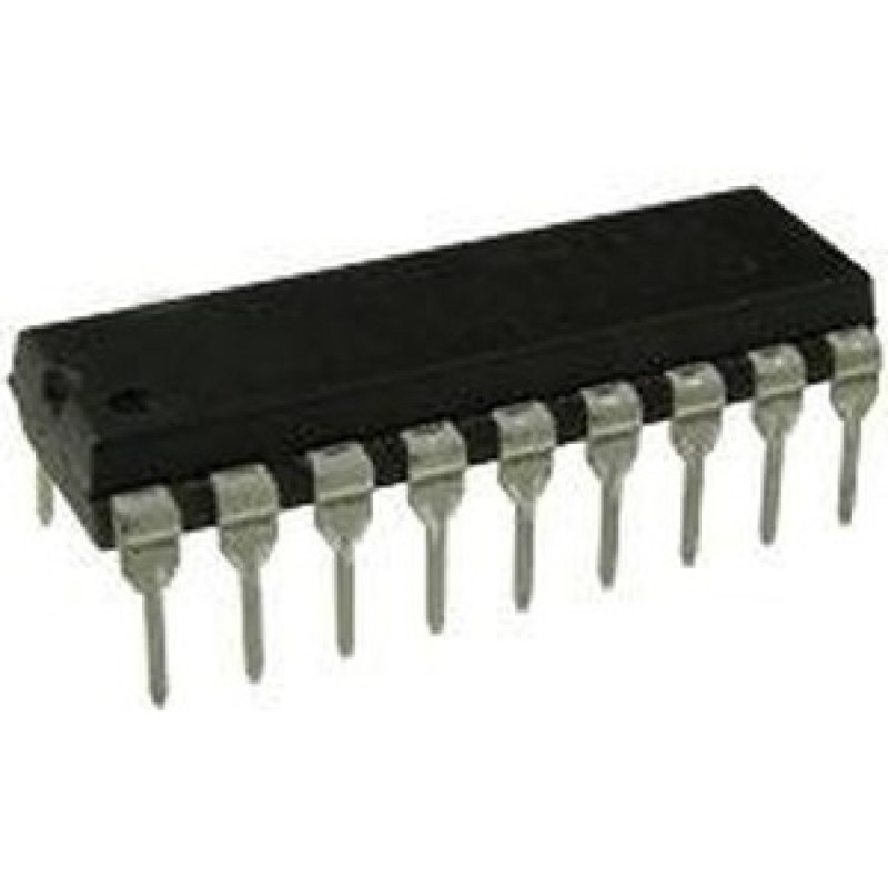 Транзисторный массив, 8xNPN 50В, 0.5А, 2.7кОм