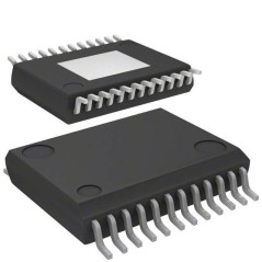 Интеллектуальный ключ 2 канала для применения 24V (58В - max), 34А, 50мОм, потребление 2мкА
