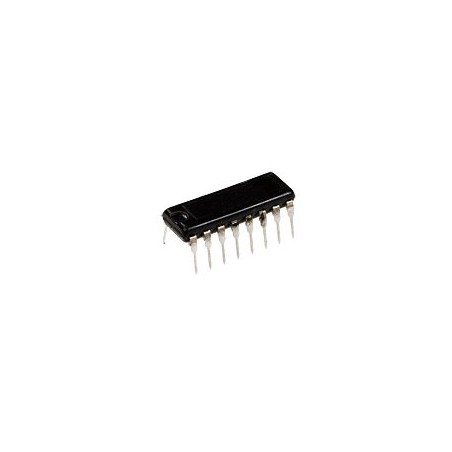 4 триггера R-S, DIP16