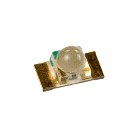 Светодиод smd 3,2х1,6мм/красный/630нм/1000-1600мкд/прозрачный/35°