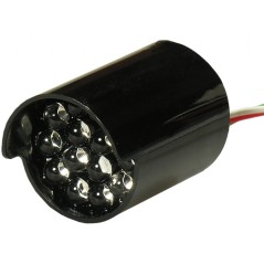Модуль LED/красный/640нм/1600-2800мкд/20мА/11в - зеленый/568нм/800-1600мкд/40мА/8,8в