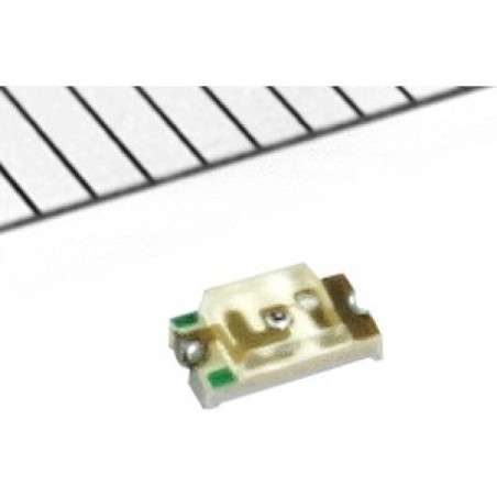Светодиод smd 3,2х1,6мм/красный/628нм/70-200мкд/прозрачный/120°