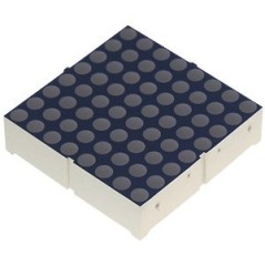 Матричный индикатор 38мм/8x8/зеленый/568нм/4.7-16мкд/ОК